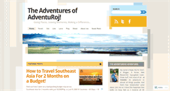 Desktop Screenshot of adventuroj.com